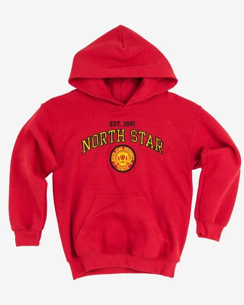 Youth Hood 120 in red.